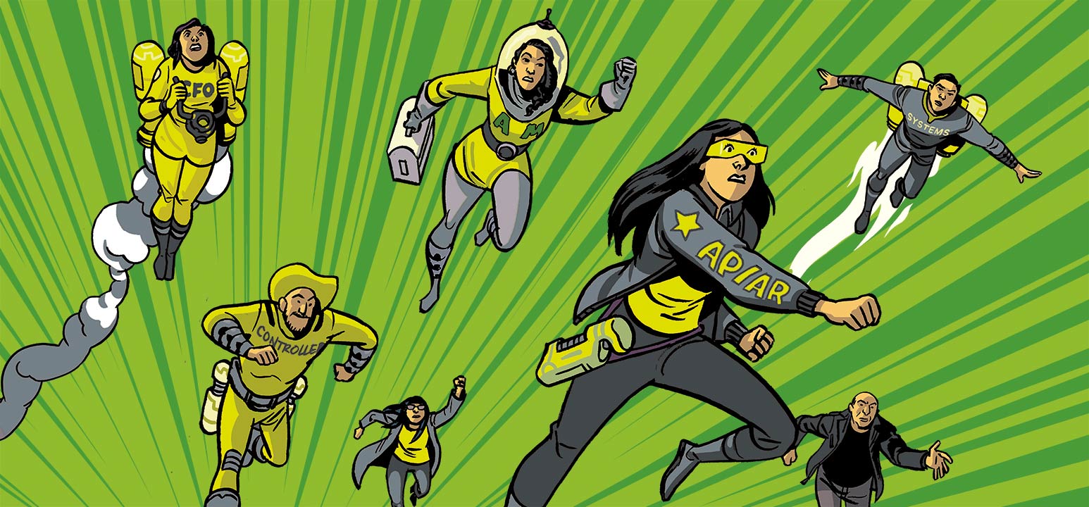 The Engine Room team flies to the rescue of a life scientist overwhelmed by finance and accounting demands.