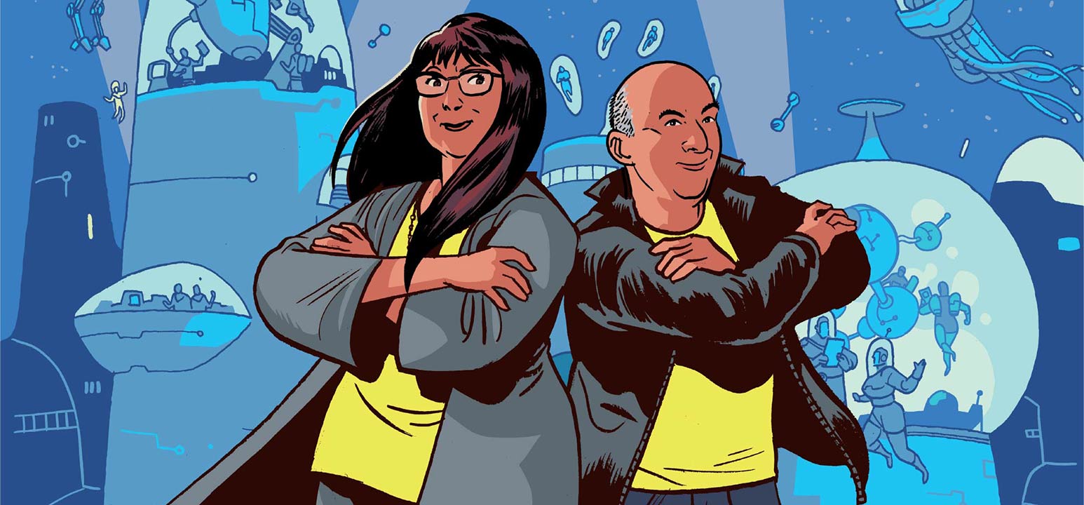 Carole-Lynn Glass and Mike Rose, founders of Engine Room